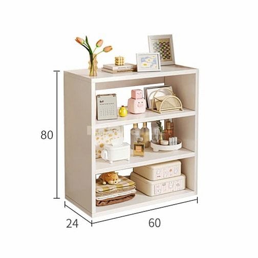 Kệ sách gỗ trắng chắc chắn (đã dùng)