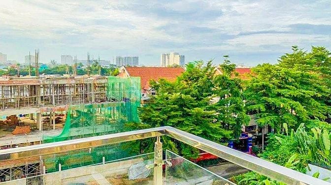 Cho thuê biệt thự Thảo Điền, 388m2, ngang 20m, hầm + 4 tầng