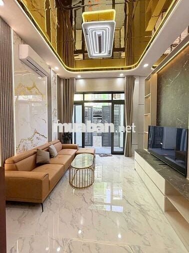 BÁN NHÀ 4 TẦNG FULL NỘI THẤT CAO CẤP – HẺM 1942 HUỲNH TẤN PHÁT, NHÀ BÈ