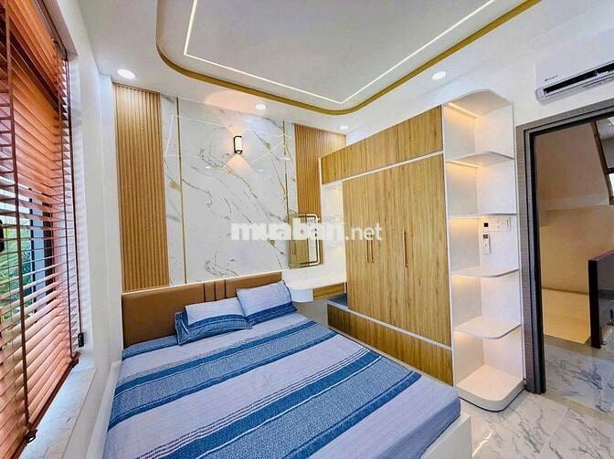 BÁN NHÀ 4 TẦNG FULL NỘI THẤT CAO CẤP – HẺM 1942 HUỲNH TẤN PHÁT, NHÀ BÈ