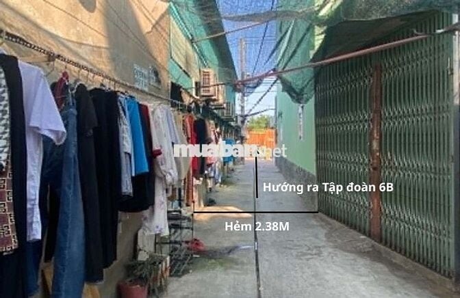 Bán căn góc đường Kênh Tham Lương - 171.6m2 full thổ cư - Có dòng tiền