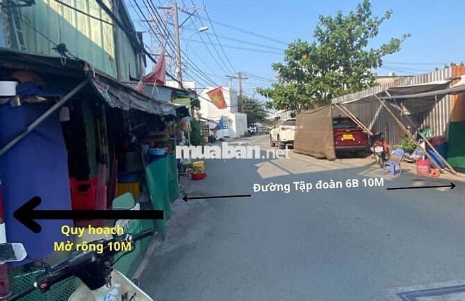 Bán căn góc đường Kênh Tham Lương - 171.6m2 full thổ cư - Có dòng tiền