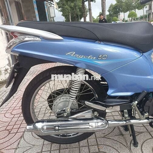SYM Angela 50 2024 Xanh dương, Trắng 1800km