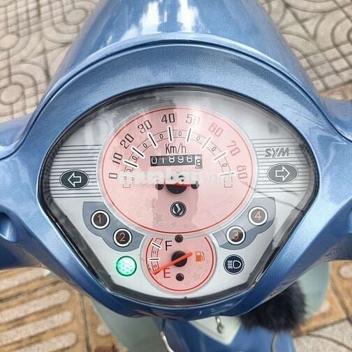 SYM Angela 50 2024 Xanh dương, Trắng 1800km