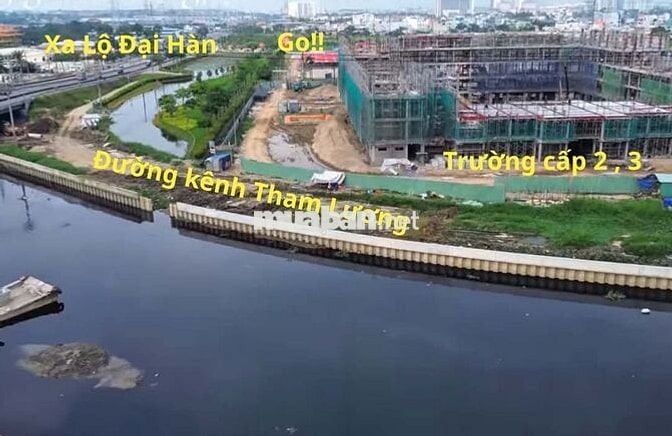 Bán căn góc đường Kênh Tham Lương - 171.6m2 full thổ cư - Có dòng tiền