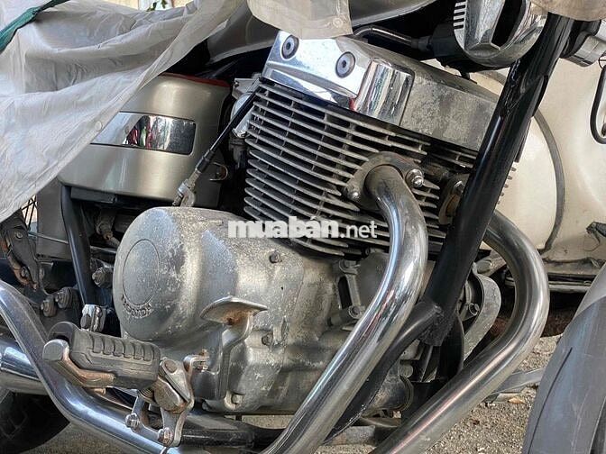 Honda Rebel Nhựt 1996 Đỏ Bạc Hai máy zin