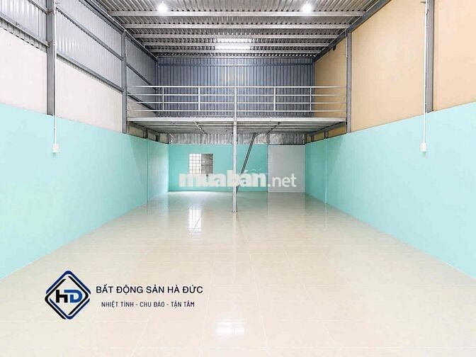 Xưởng 8x20 gác lửng đường lớn có điện 3 PHA