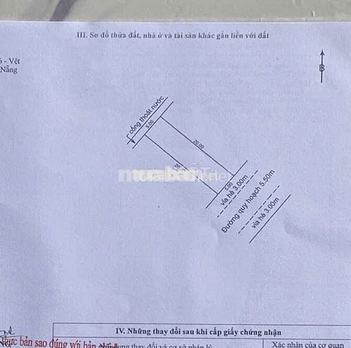 🛑 BÁN ĐẤT TĐC HÒA SƠN 6 – P. HÒA KHÁNH LIÊN CHIỂU- CHỈ 3TY050