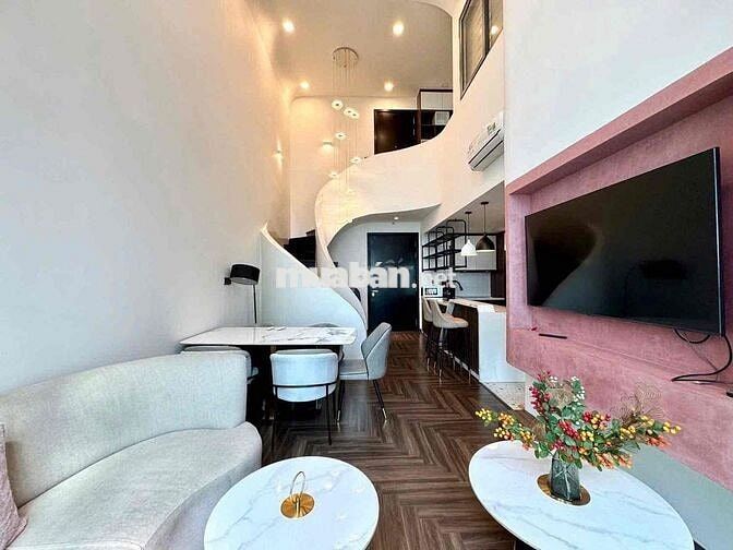 CHUNG CƯ FULL NỘI THẤT STUDIO VÀ GÁC BAN CÔNG RIÊNG