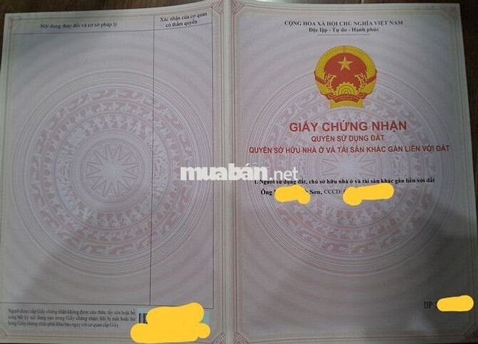 Chính chủ cần bán 2 lô đất liền kề sổ đỏ riêng,mặt sông nở hậu, lô góc