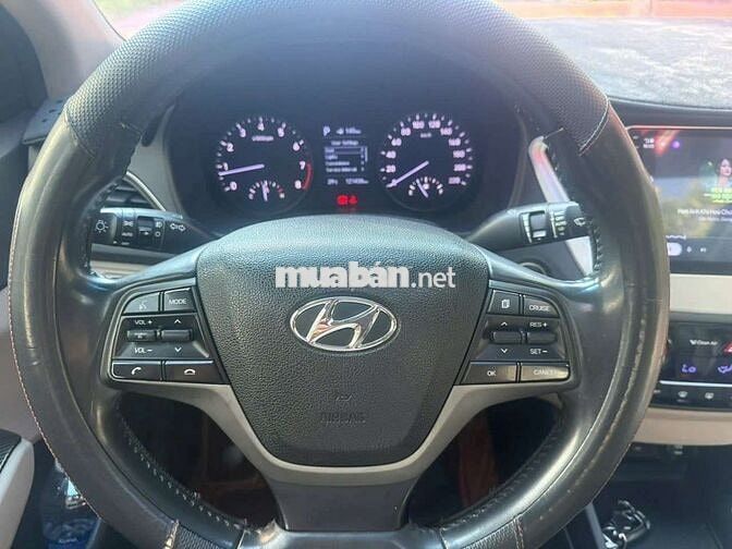 Hyundai Accent 2018 ATH full Đen 121436 km