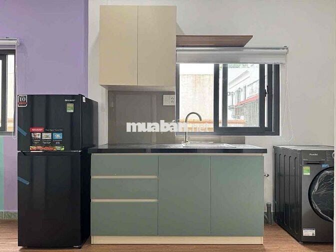 Cho thuê căn 2pn1wc ban công máy giặt riêng full nt Cao Thắng quận 10