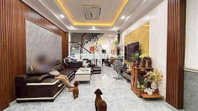 NHÀ MỚI FULL NỘI THẤT NGUYỄN THỊ THẬP HẺM 4M