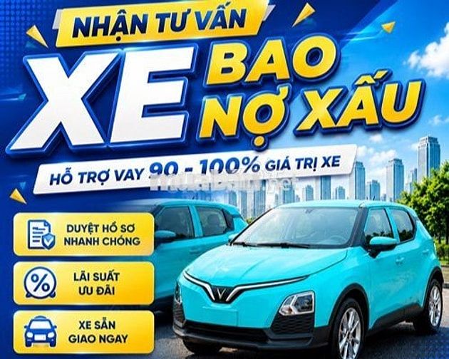 [Bao Nợ Xấu] VF5 50TR NHẬN XE