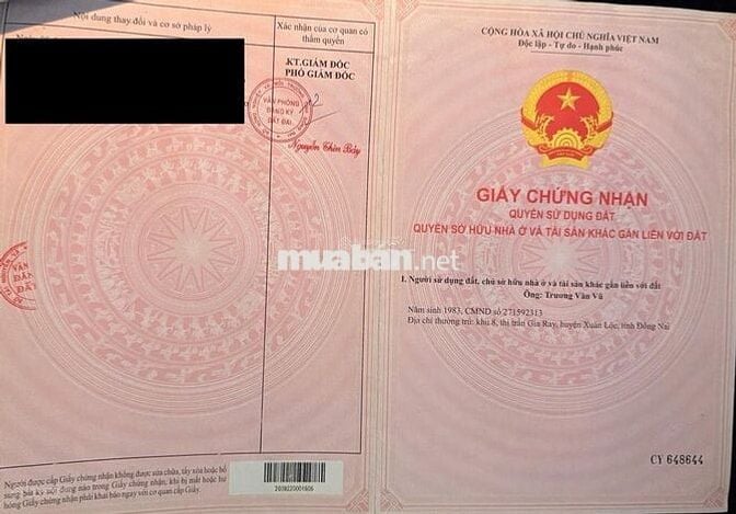 🔥 CHỈ 830 TRIỆU – SỞ HỮU NGAY ĐẤT THỔ CƯ VIEW ĐẸP TẠI TP. LONG KHÁNH