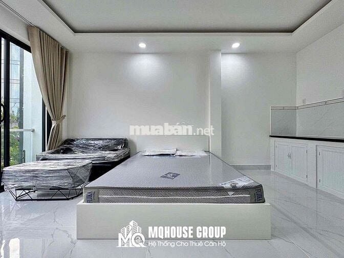 Căn hộ Studio Ban công 50m2, Full nội thất cao cấp, Xuân Diệu, 7trx