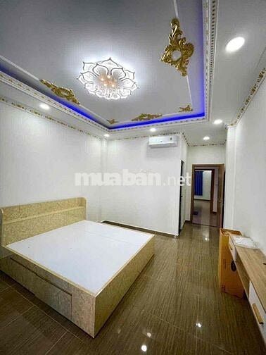 nhà 2 lầu 1 trệt Bình Chuẩn,Thuận An,có nội thất,đường 7m đậu ô tô ok