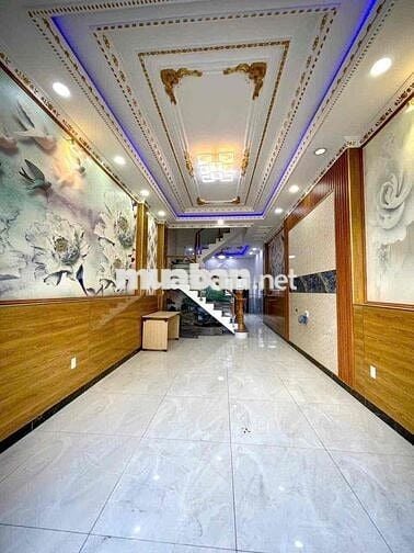 nhà 2 lầu 1 trệt Bình Chuẩn,Thuận An,có nội thất,đường 7m đậu ô tô ok