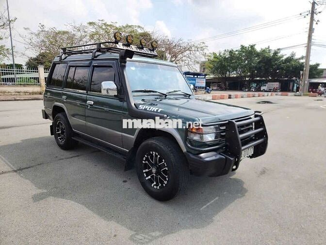 Mitsubishi Pajero 1990 Xanh Số sàn