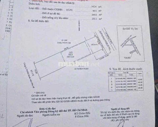 Đất mặt tiền DX80 Định Hoà 11x50m , thổ cư 200m2 gần 2 Bệnh Viện