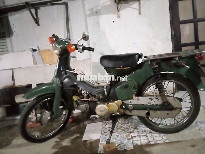 Honda Cub Xanh rêu mạnh. bạo im ru