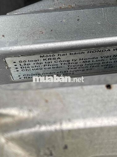Honda Wave Alpha 2002 Xanh Việt Nam
