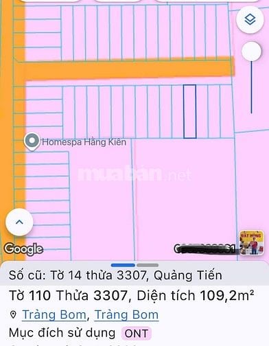 Có việc gia đình cần bán lỗ 2 nền đất tại Quảng Tiến (cũ),TP. Đồng Nai