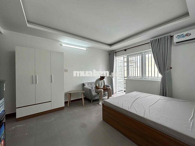 Căn hộ 40m2 ban công full nội thất khu vực: Âu Cơ - Lạc Long Quân.