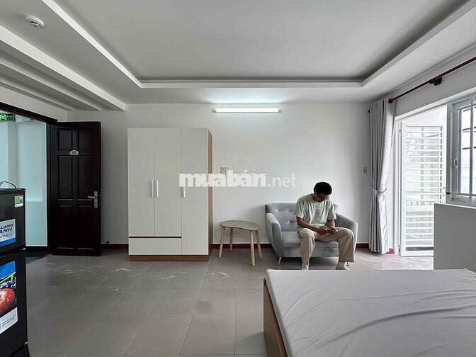 Căn hộ 40m2 ban công full nội thất khu vực: Âu Cơ - Lạc Long Quân.
