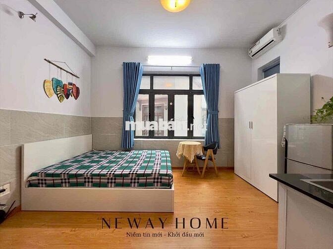 STUDIO CỬA SỔ TRỜI, FULL NỘI THẤT SÁT CẦU NGUYÊNC VĂN CỪ