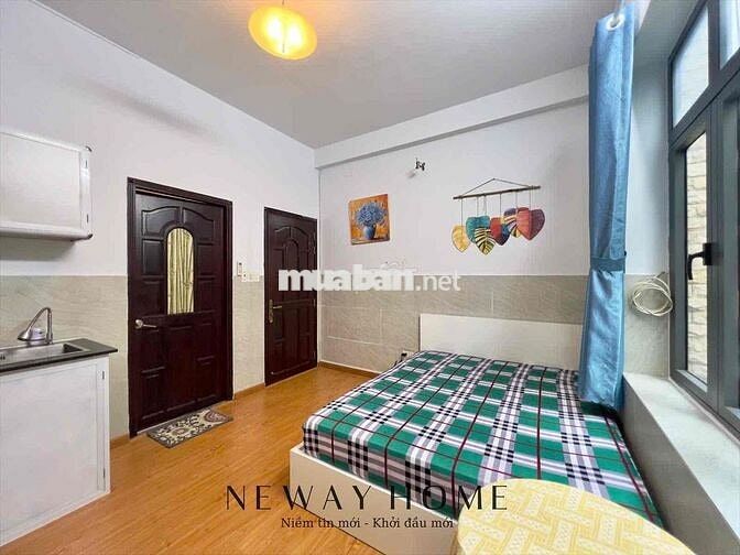 STUDIO CỬA SỔ TRỜI, FULL NỘI THẤT SÁT CẦU NGUYÊNC VĂN CỪ
