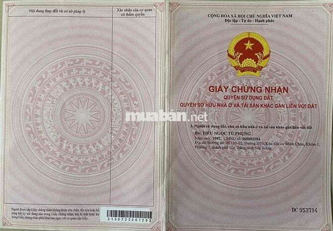 Cần chuyển nhượng lại một căn biệt thự mới full nội thất