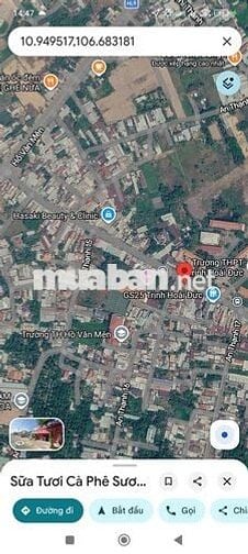 Bán đất mặt tiền HỒ VĂN MÊN Phường Thuận An TPHCM 150m2 Sổ hồng riêng