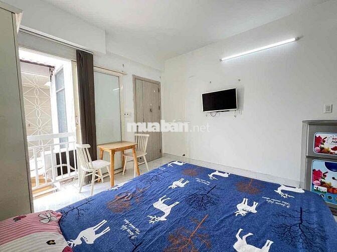 CHO THUÊ STUDIO BAN CÔNG FULL NỘI THẤT NGAY TRUNG TÂM QUẬN 3