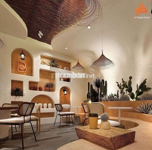 Sang lại mô hình văn phòng kết họp quán cà phê