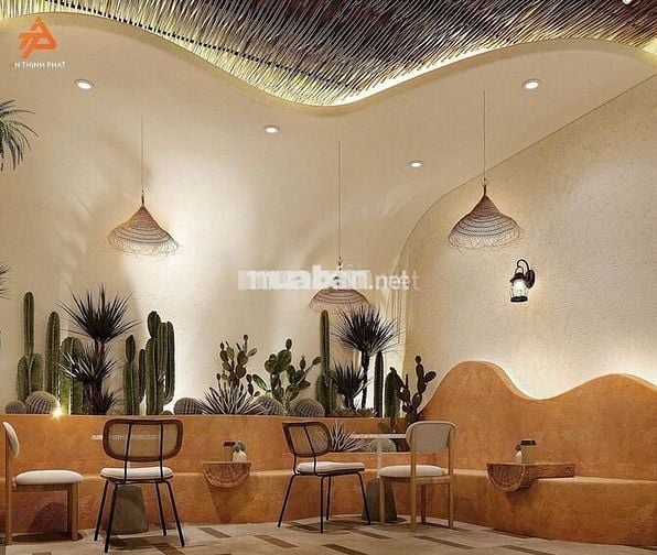 Sang lại mô hình văn phòng kết họp quán cà phê
