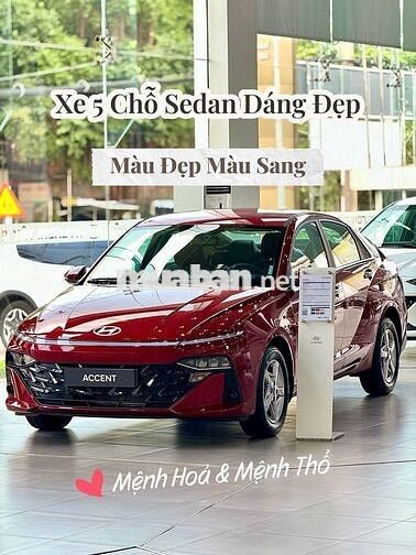 Hyundai Accent ƯU ĐÃI 50% LPTB
