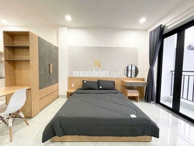 🏡🌿 STUDIO BAN CÔNG RIÊNG - FULL NỘI THẤT - GẦN HÀNG XANH, LANDMARK81
