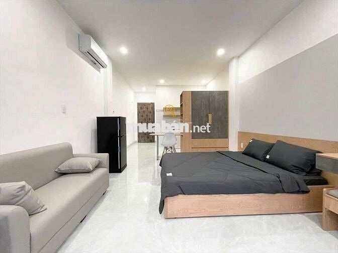🏡🌿 STUDIO BAN CÔNG RIÊNG - FULL NỘI THẤT - GẦN HÀNG XANH, LANDMARK81