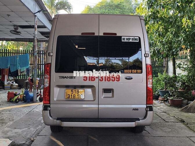 Ford Transit Bản giữa 2018 Vàng cát 16 chỗ