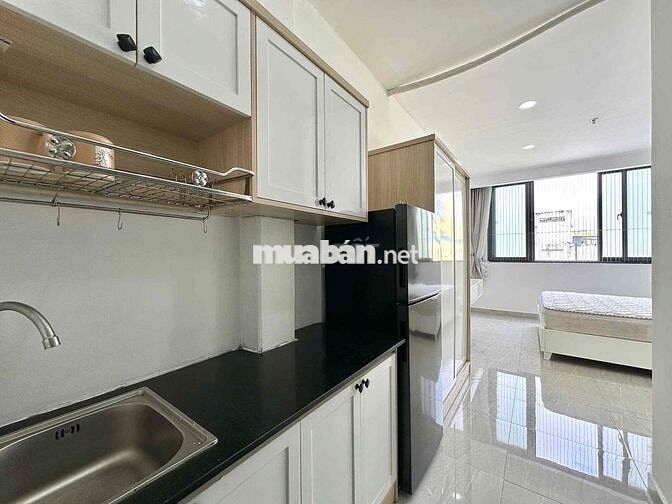 CĂN HỘ 1PN/STUDIO TÁCH BẾP FULL NỘI THẤT THANG MÁY