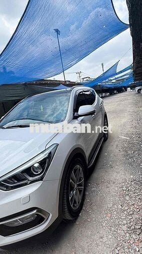 Hyundai Santafe 2016 Trắng Tự động 74000 km