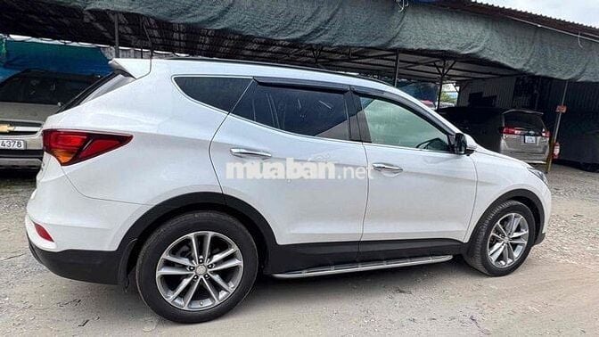 Hyundai Santafe 2016 Trắng Tự động 74000 km