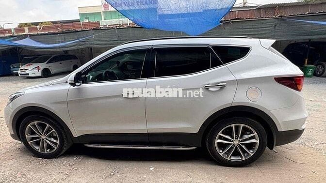 Hyundai Santafe 2016 Trắng Tự động 74000 km