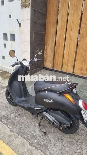 Xe ga SYM Elite 50 Đen Xăng