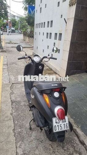 Xe ga SYM Elite 50 Đen Xăng
