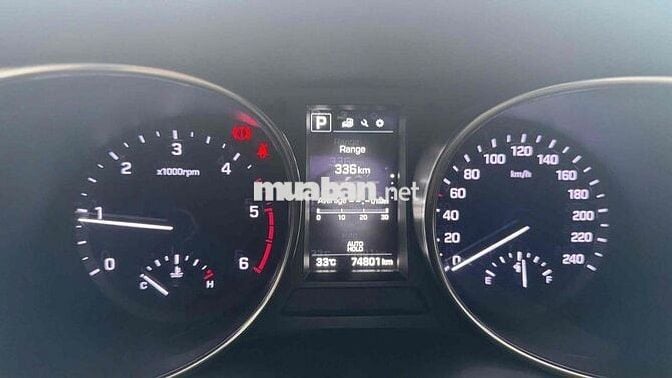 Hyundai Santafe 2016 Trắng Tự động 74000 km