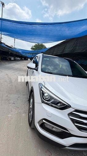 Hyundai Santafe 2016 Trắng Tự động 74000 km