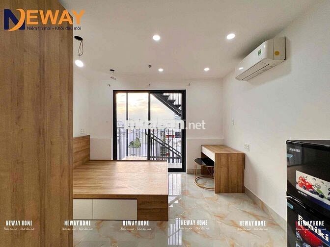 STUDIO BAN CÔNG FULL NỘI THẤT NGAY AEON BÌNH TÂN - Khu TÊN LỬA