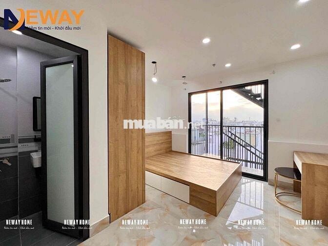 STUDIO BAN CÔNG FULL NỘI THẤT NGAY AEON BÌNH TÂN - Khu TÊN LỬA